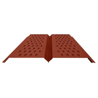 Софит металлический с перфорацией 0,5 RAL 3009