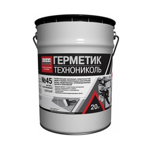Герметик бутилкаучуковый Технониколь №45 белый