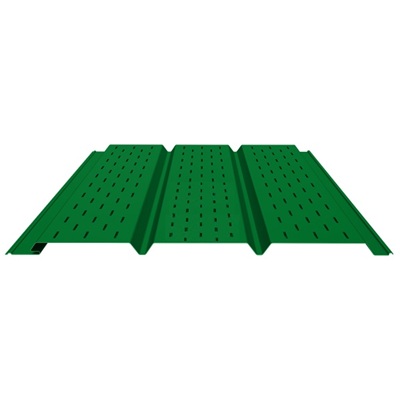 Софит полная перфорация сталь 0,5 RAL 6002