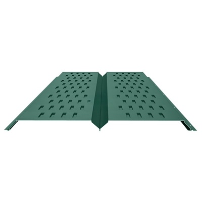 Софит металлический с перфорацией 0,5 RAL 6005