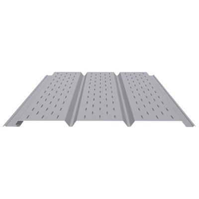 Софит полная перфорация сталь 0,5 RAL 7004