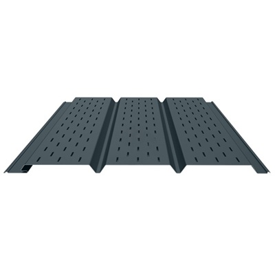 Софит полная перфорация сталь 0,5 RAL 7016