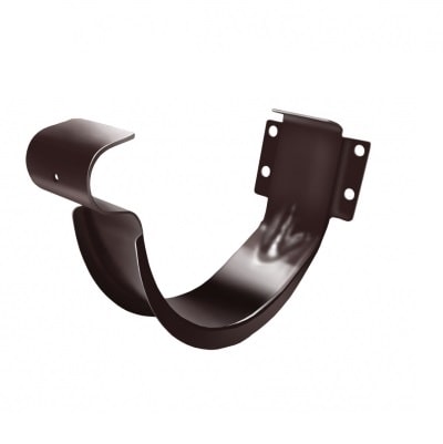 Крюк короткий 4 мм/Ø125 мм RAL 8017 РЕ