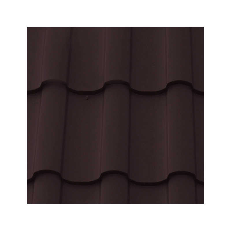 Металлочерепица Супер Barsa 0,45 мм Texture RAL 8017