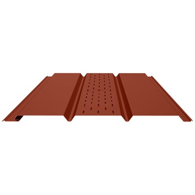 Софит центральной перфорацией 0,5 RAL 3009