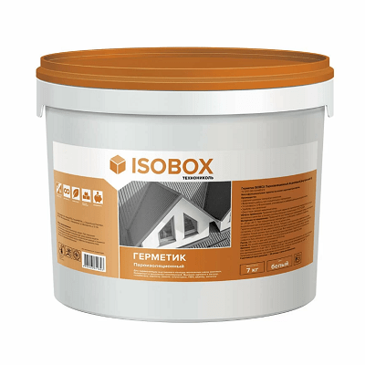 Герметик пароизоляционный акриловый ISOBOX (внутренний Б)