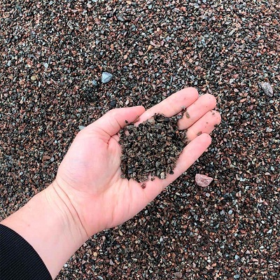 Гранитный щебень 2-5 мм навалом