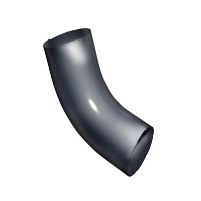 Колено 60°/90 мм RAL 7024 РЕ