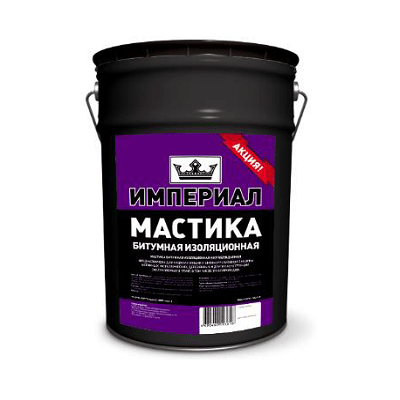 Мастика битумная изоляционная Империал Технониколь 13л/12 кг