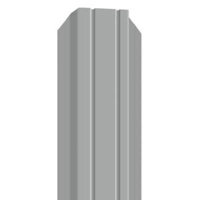 Металлический штакетник 1800х110х0,5 мм RAL 7004