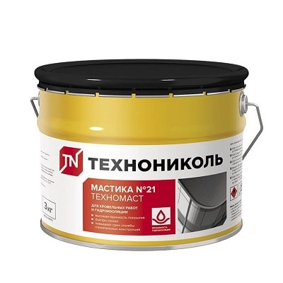 Битумная мастика Технониколь №21 Техномаст 10 кг