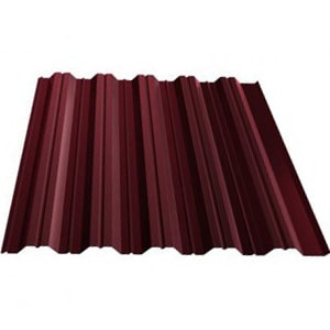 Профнастил Н35 3000х1060х0,5 мм RAL 3005 двусторонний