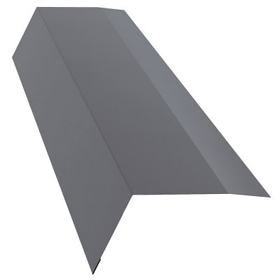 Планка карнизная 2000х60х100 мм PE RAL 7004