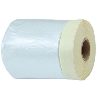 Пленка защитная строительная с клейкой лентой OXISS 1,8/33 