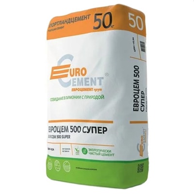 Портланд цемент М-500 Д0 (мешок 50 кг)