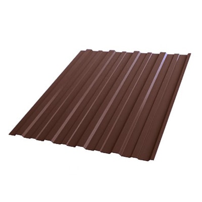 Профнастил С8 2500х1200х0,45  RAL 8017