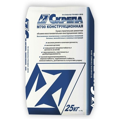 Скрепа М700 конструкционная (мешок 25 кг)