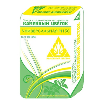 Сухая смесь М-150 универсальная Каменный цветок (мешок 40 кг)
