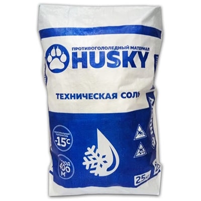 Соль техническая Husky 25 кг (до -15C)