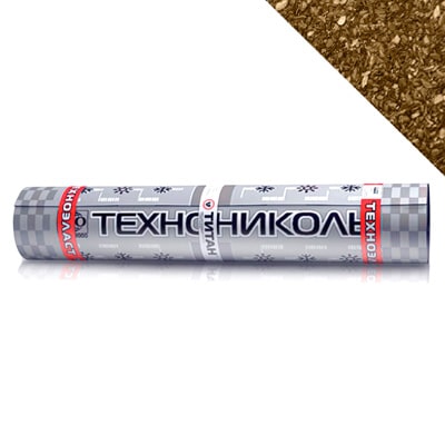 Техноэласт Титан Solo ЭКМ микс коричневый