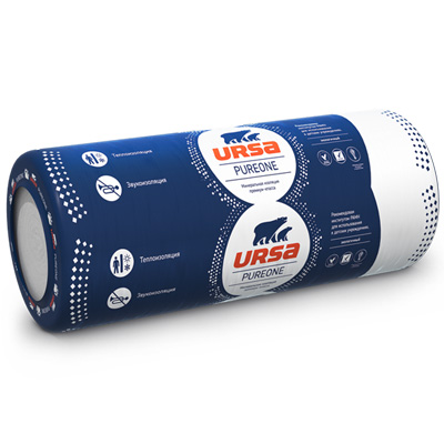 Утеплитель Ursa PureOne 35 QN 3900х1200х150 мм (0,702 м3/рул)
