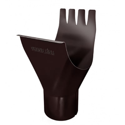 Воронка 125/90 мм RAL 8017 РЕ