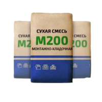 Смесь монтажно-кладочная М-200 Стандарт (мешок 45 кг)