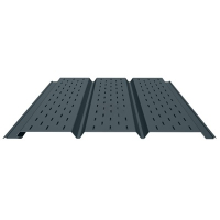Софит полная перфорация сталь 0,5 RAL 7016