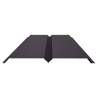 Софит металлический гладкий 0,5 RAL 8019