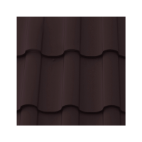 Металлочерепица Barsa 0,45 мм Texture RAL 8017