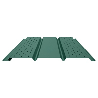 Софит с боковой перфорацией 0,5 мм RAL 6005
