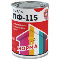 Эмаль алкидная ПФ-115 универсальная норма 26 кг