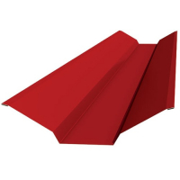 Ендова верхняя 86х86х2000, ендова верхняя для металлочерепицы, верхняя ендова 