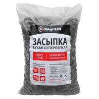 Тепло-звукоизоляционная сухая засыпка Granulin G50 (гранулы d 10-35 мм)