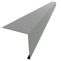 Планка карнизная (капельник) 2000х60х100 мм оцинкованная