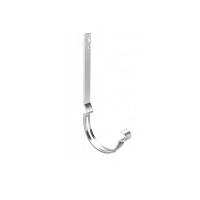 Крюк длинный прямой 4 мм/Ø125 мм RAL 7004 РЕ
