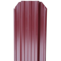 Металлический штакетник 1800х110х0,5, RAL 3005 (двусторонний) 