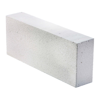БЛОК AEROSTONE перегородочный плоский (625х200х75 мм)