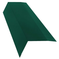 Планка карнизная 2000х60х100 мм PE RAL 6005