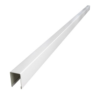 Планка П-образная заборная С8 RAL 7004, длина 2 м