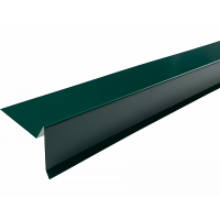 Планка торцевая 2000х80х90 мм PE RAL 6005