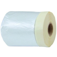 Пленка защитная строительная с клейкой лентой OXISS 1,8/33 