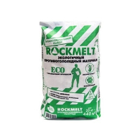 Противогололедный реагент Rockmelt ECO c мраморной крошкой, 20кг