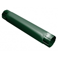 Труба соединительная Ø90/1000 мм RAL 6005 РЕ