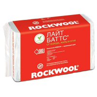 Утеплитель Rockwool Лайт Баттс 50 мм