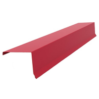 Торцевая планка 120х95х2000, планка торцевая, планка для металлочерепицы торцевая