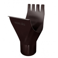 Воронка 125/90 мм RAL 8017 РЕ