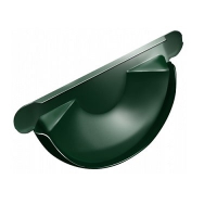 Заглушка торцевая Ø125 мм RAL 6005 РЕ